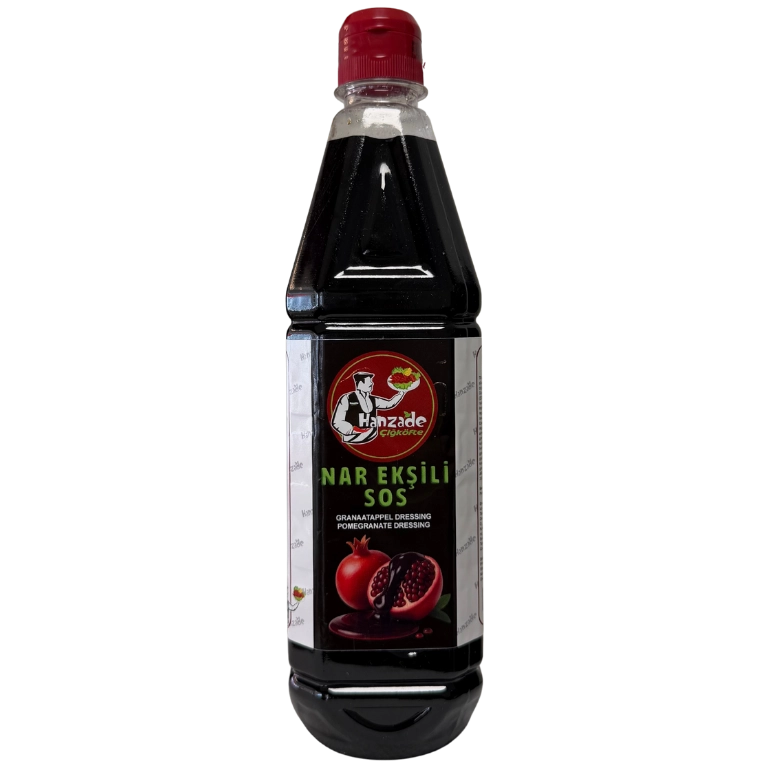 Hanzade Granaatappelsaus Flesje 1000gr
